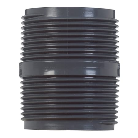 B & K B&K Schedule 80 1-1/4 in. MIP X 1-1/4 in. D MIP PVC 2 in. Nipple 1 pk 506-020